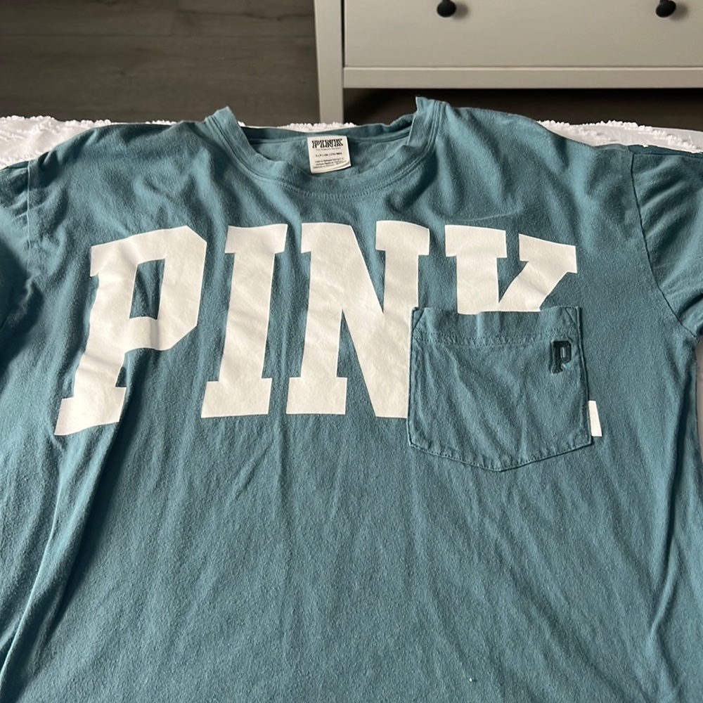 Real long sleeve brand pink
